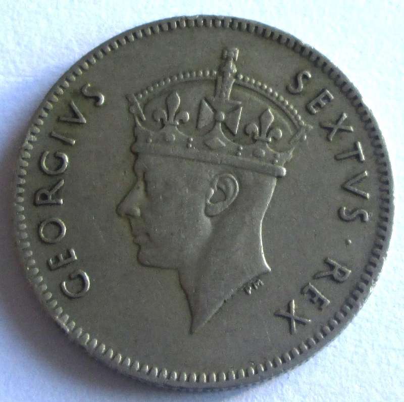 1949 East Africa 50 Cents