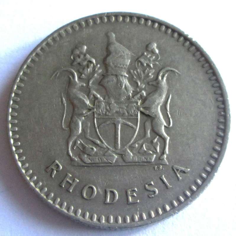 1975 Rhodesia 20 Cents