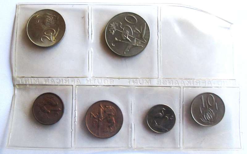 1967 Republic of South Africa Coin Set