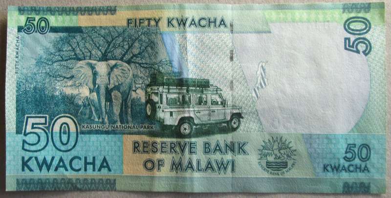 2014 - 2020 Malawi 50 Kwacha Nr BJ4068752