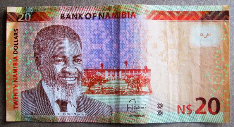 2015 Namibia 20 Dollars Nr D98895034