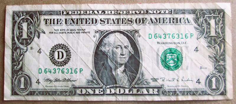 1995 United States of America 1 Dollar Nr D64376316P