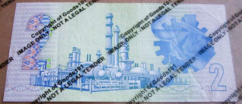 Two Rand Republic of South Africa Serial Nr GM2226458