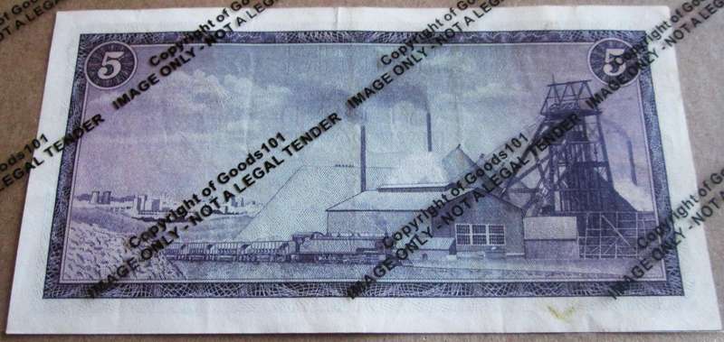 Five Rand Republic of South Africa Serial Nr F287 179451