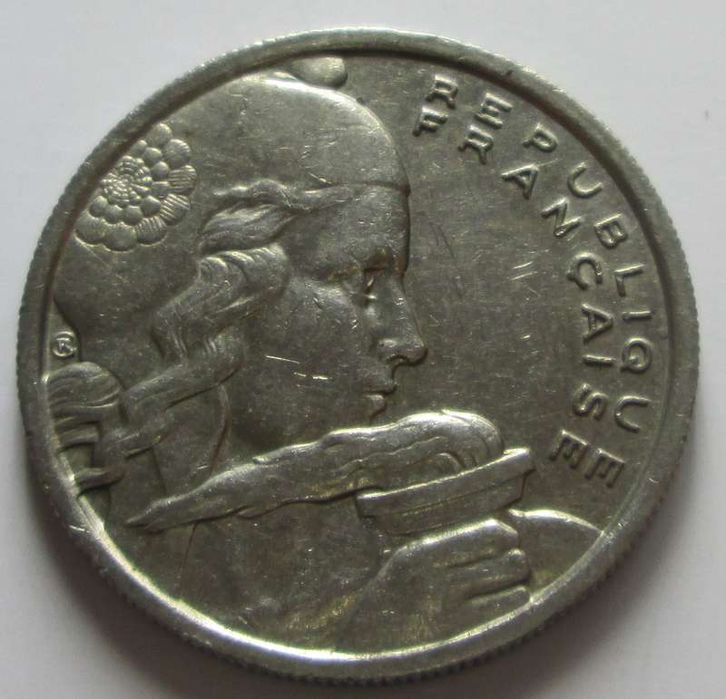 1955 France 100 Francs