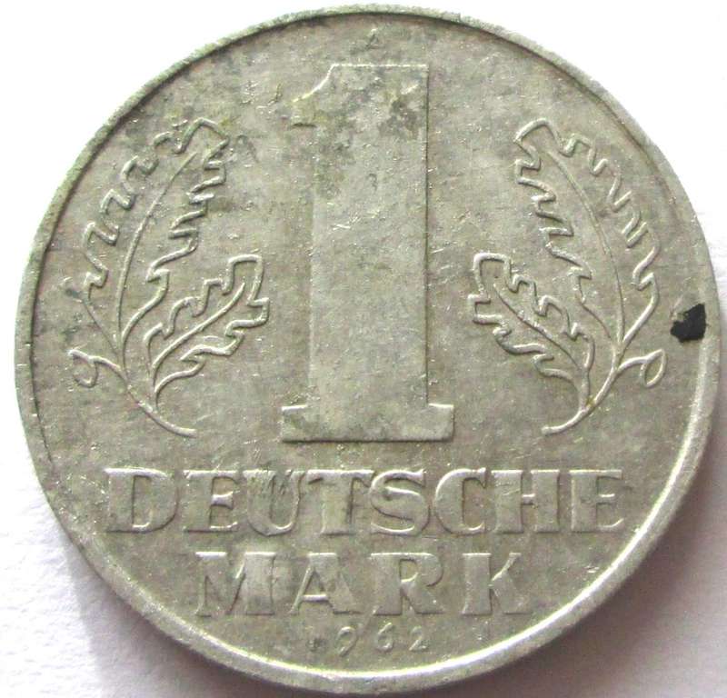1962 Germany 1 Deutsche Mark