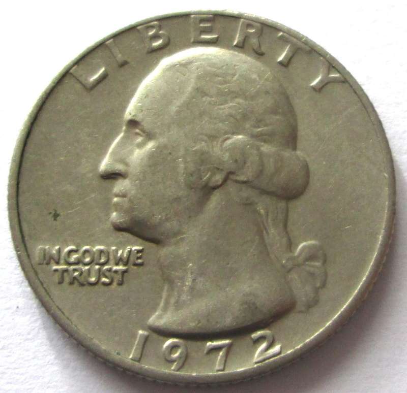 1972 United States of America Quarter Dollar