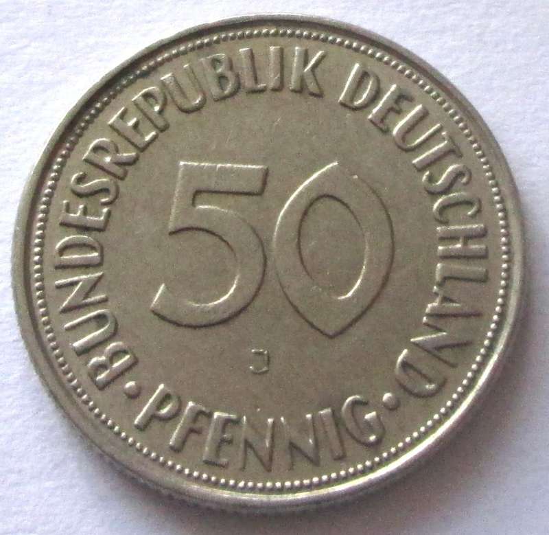 1968 Germany 50 Pfennigs