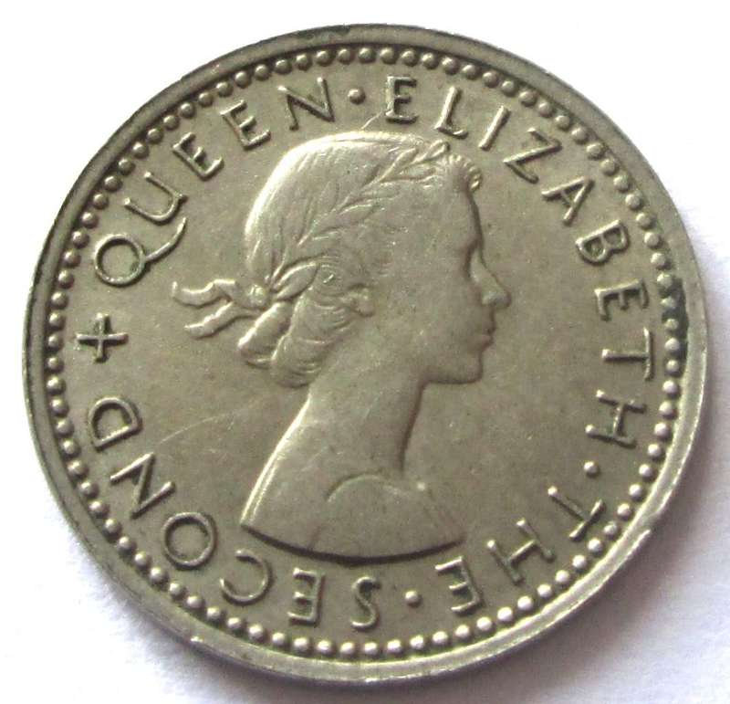 1964 Rhodesia and Nyasaland 3 Pence