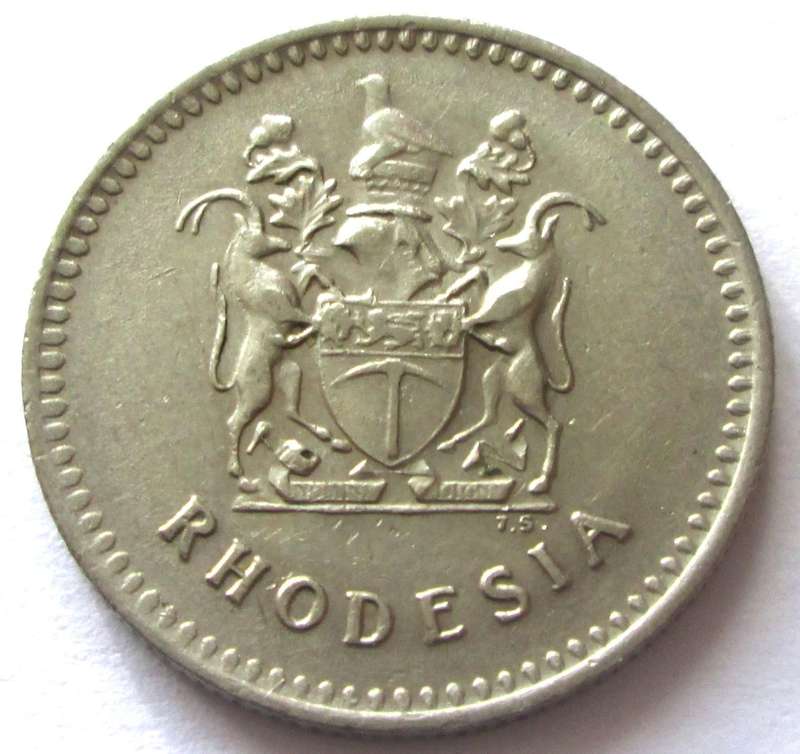 1975 Rhodesia 10 Cents