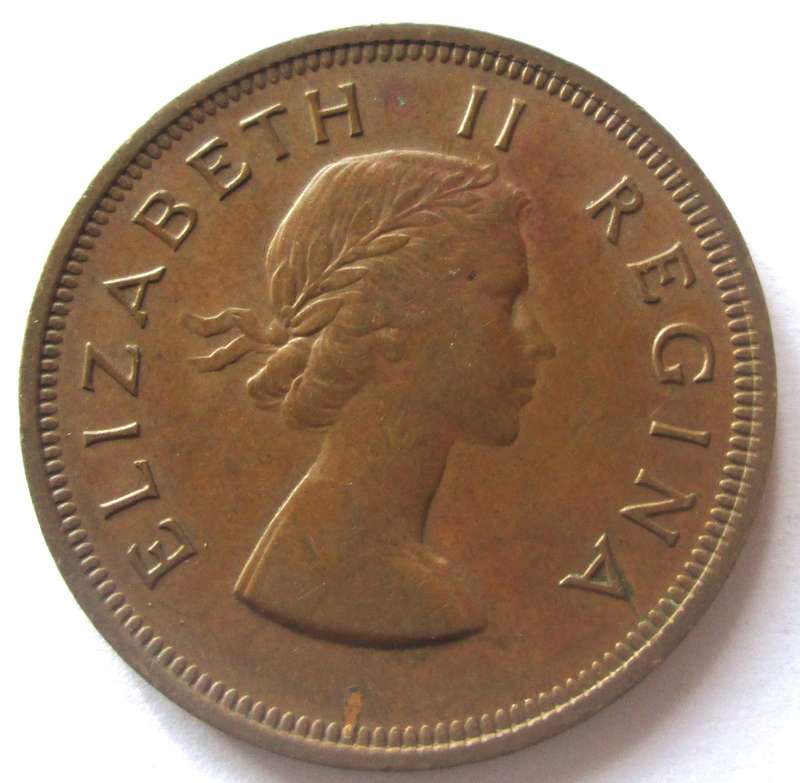 1953 Union of South Africa 1 Penny
