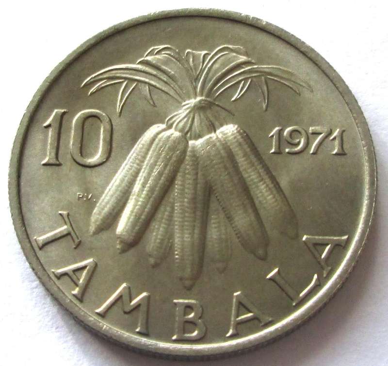 1971 Malawi 10 Tambala