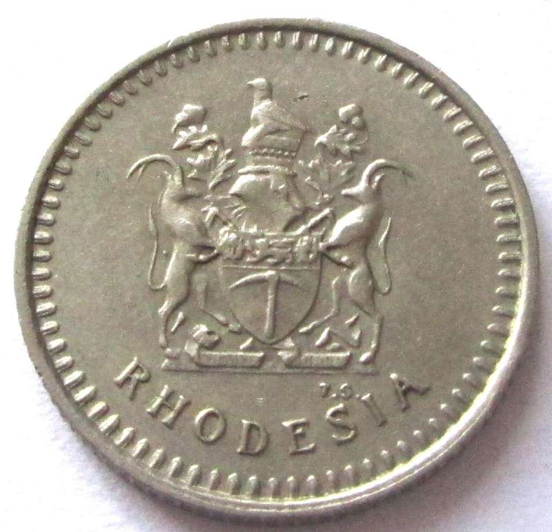 1976 Rhodesia 5 Cents
