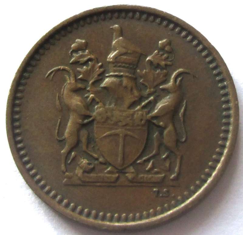 1971 Rhodesia Half Cent