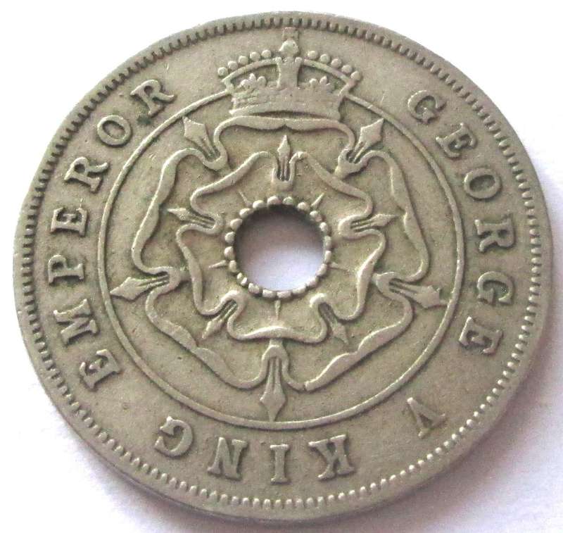 1936 Southern Rhodesia 1 Penny