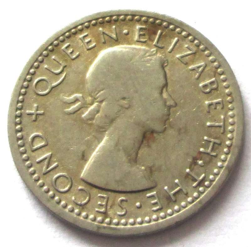 1961 Rhodesia and Nyasaland 3 Pence