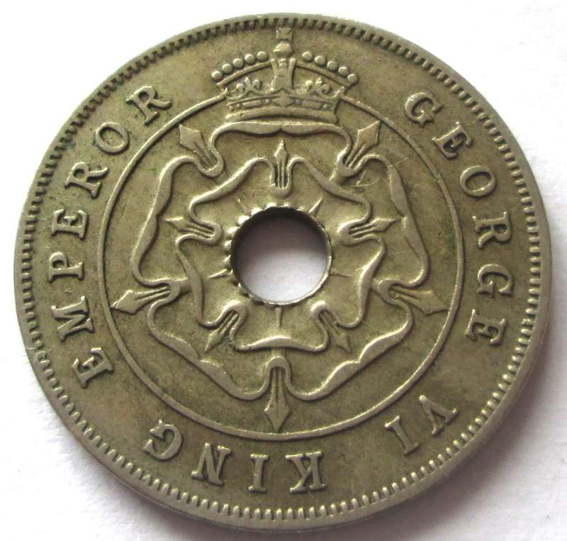 1942 Southern Rhodesia 1 Penny