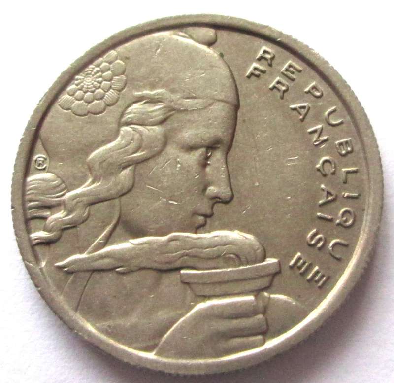 1955 France 100 Francs