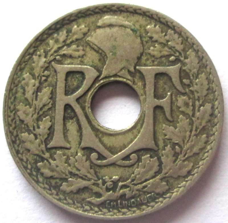 1921 France 25 Centimes