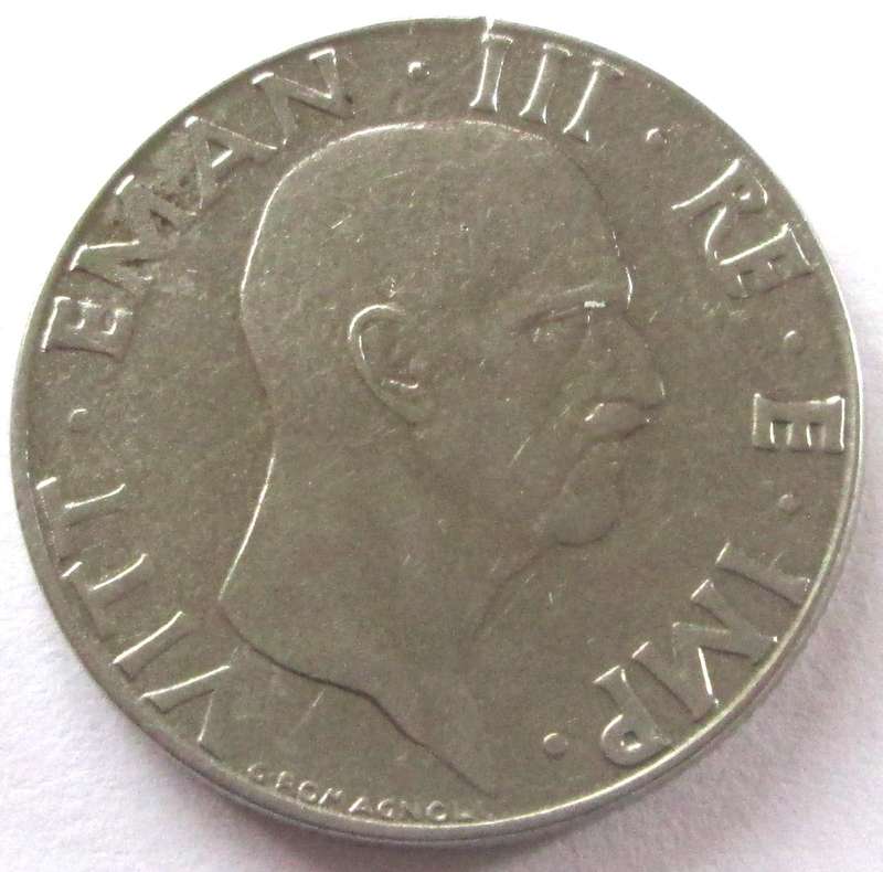 1940 Italy 50 Centesimi