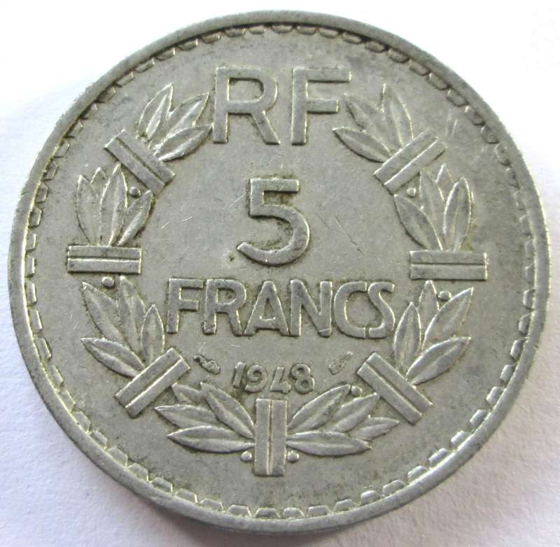 1948 France 5 Francs