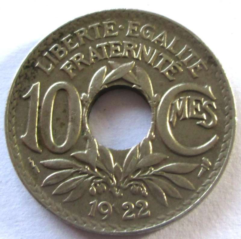 1922 France 10 Centimes