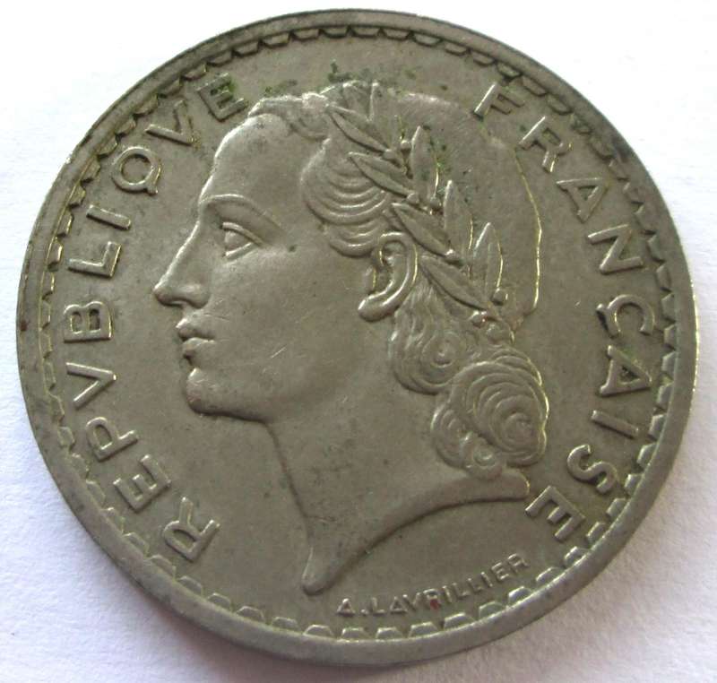 1935 France 5 Francs