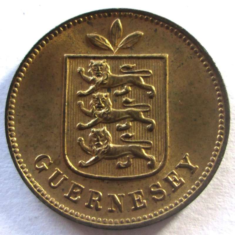 1899 Guernsey 1 Double