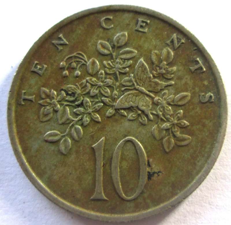 1975 Jamaica 10 Cents