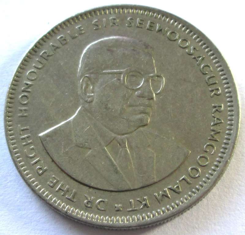 2010 Mauritius 1 Rupee