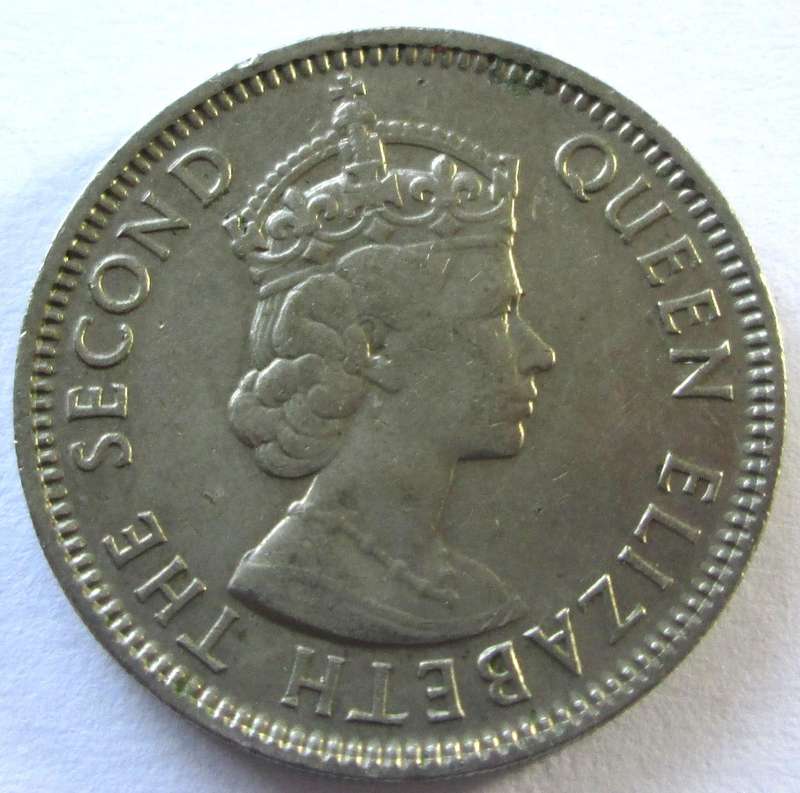 1978 Mauritius Half Rupee