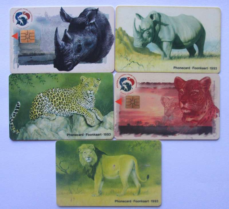 1993 Telkom Phone Cards