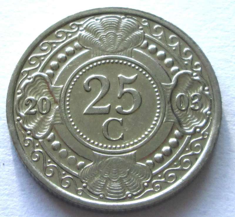 2003 Nederlandse Antilles 25 Cents