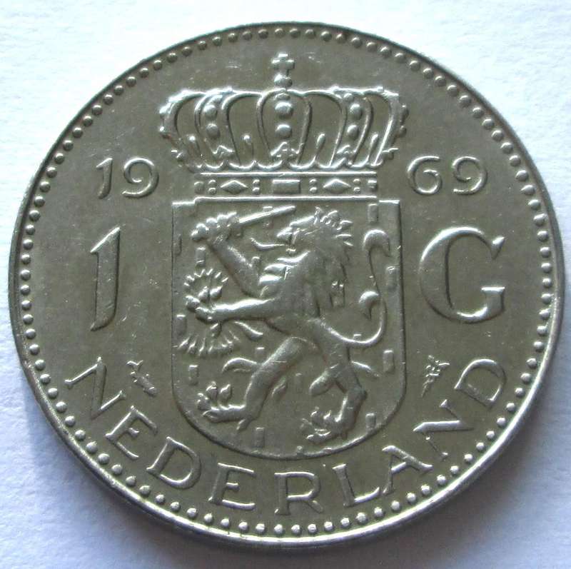 1969 Nederland 1 Gulden