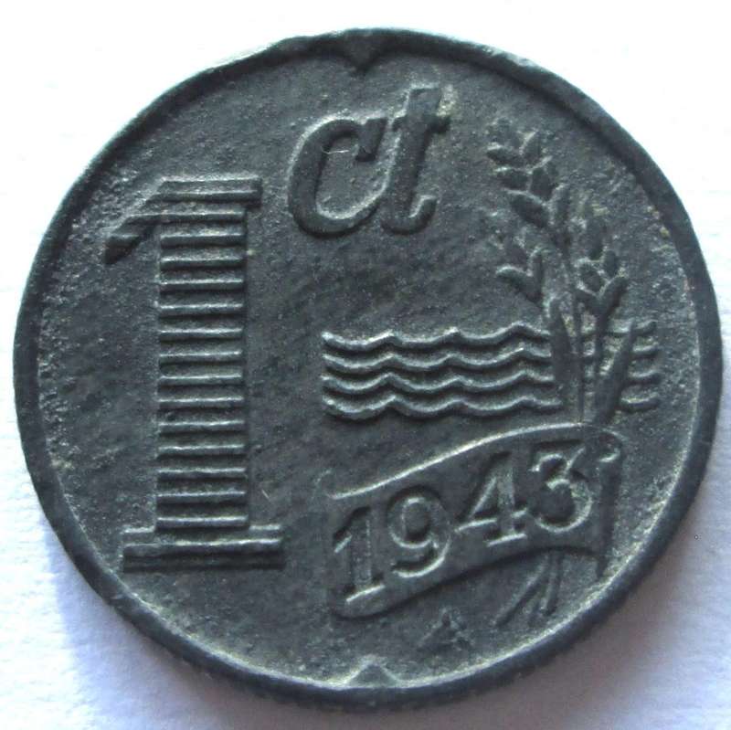 1943 Nederland 1 Cent