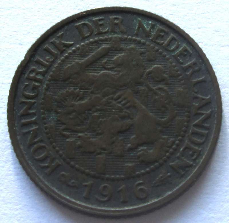 1916 Nederland 1 Cent