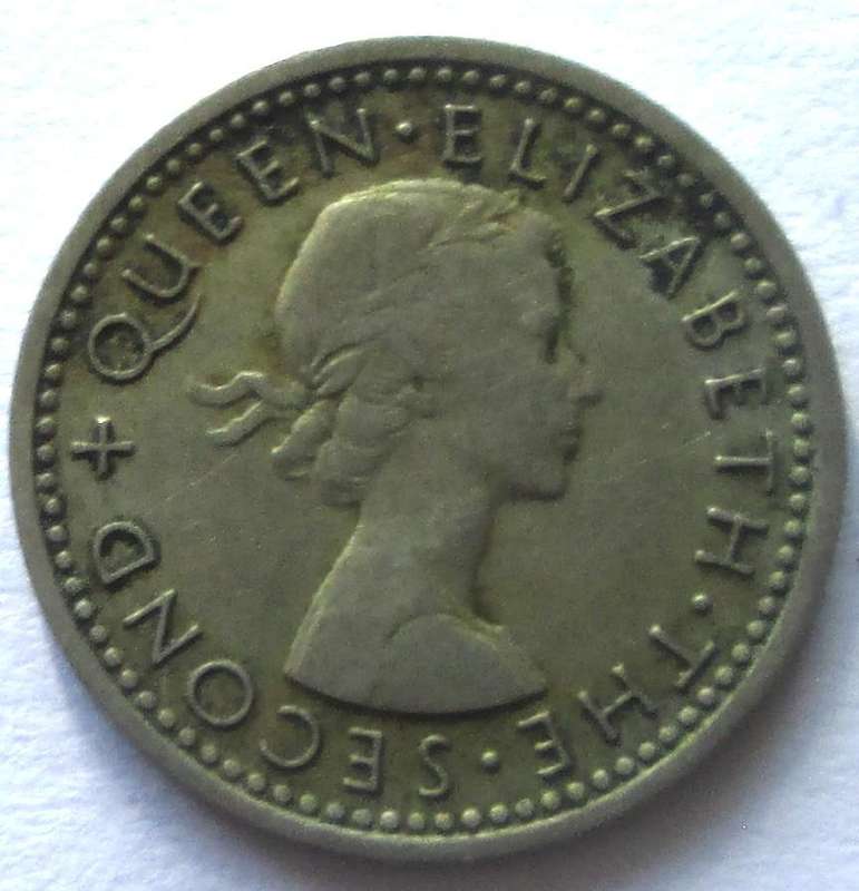 1962 Rhodesia and Nyasaland 3 Pence