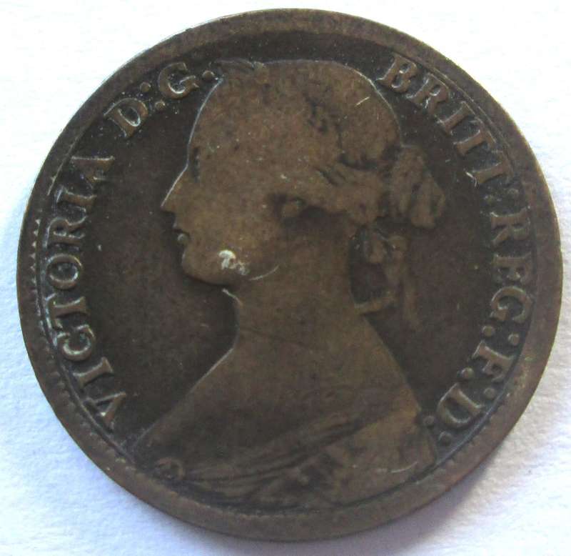 1865 Great Britain Farthing