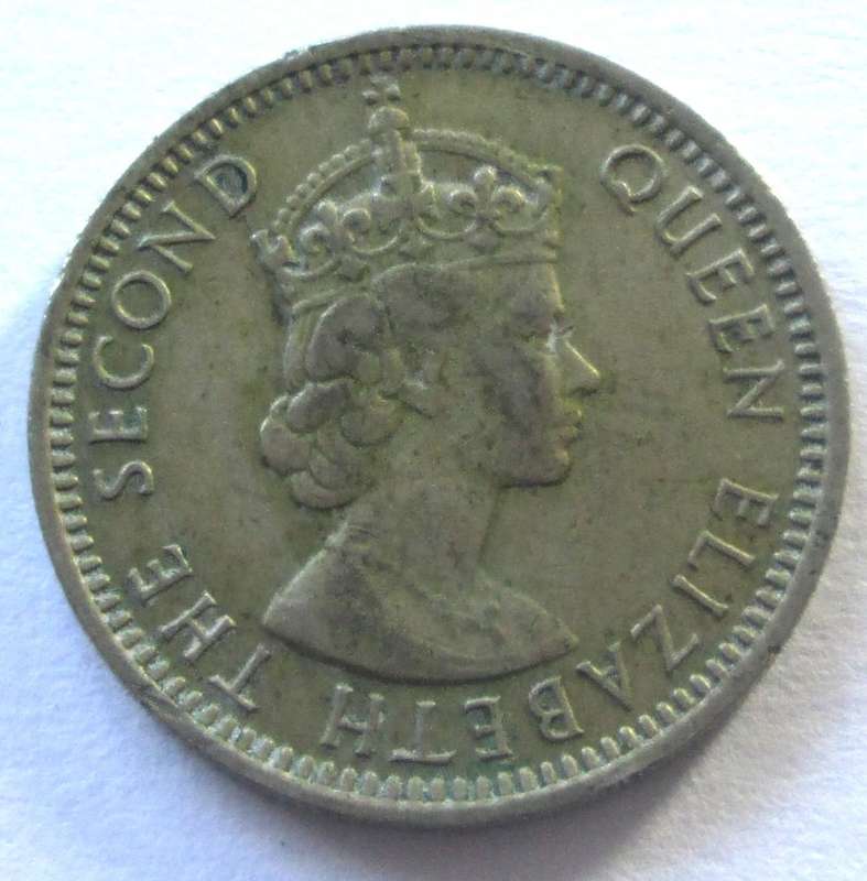 1957 Malaya and British Borneo 10 Cents