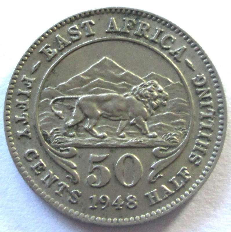 1948 East Africa 50 Cents