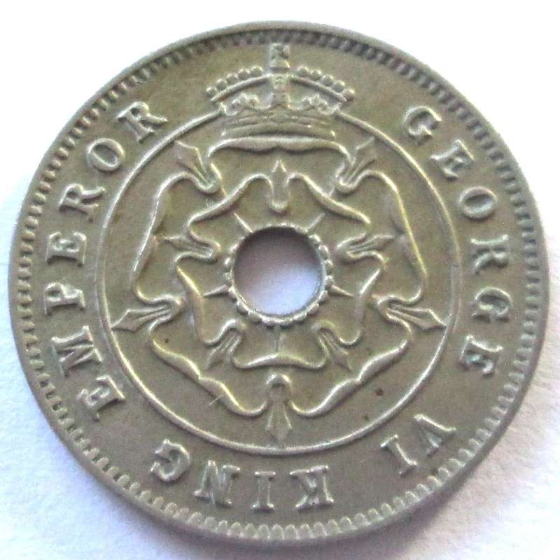 1939 Southern Rhodesia Half Penny
