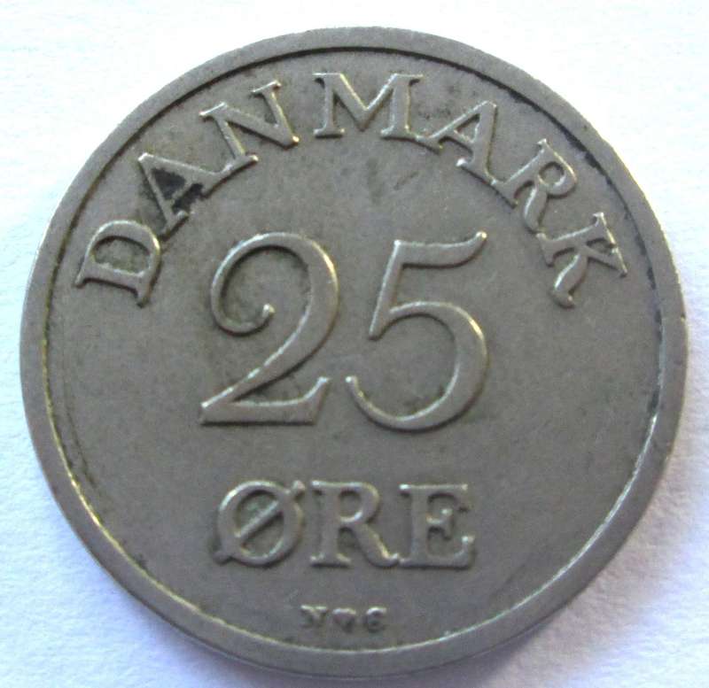 1950 Danmark 25 Ore