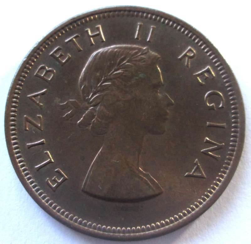 1960 Union of South Africa 1 Penny