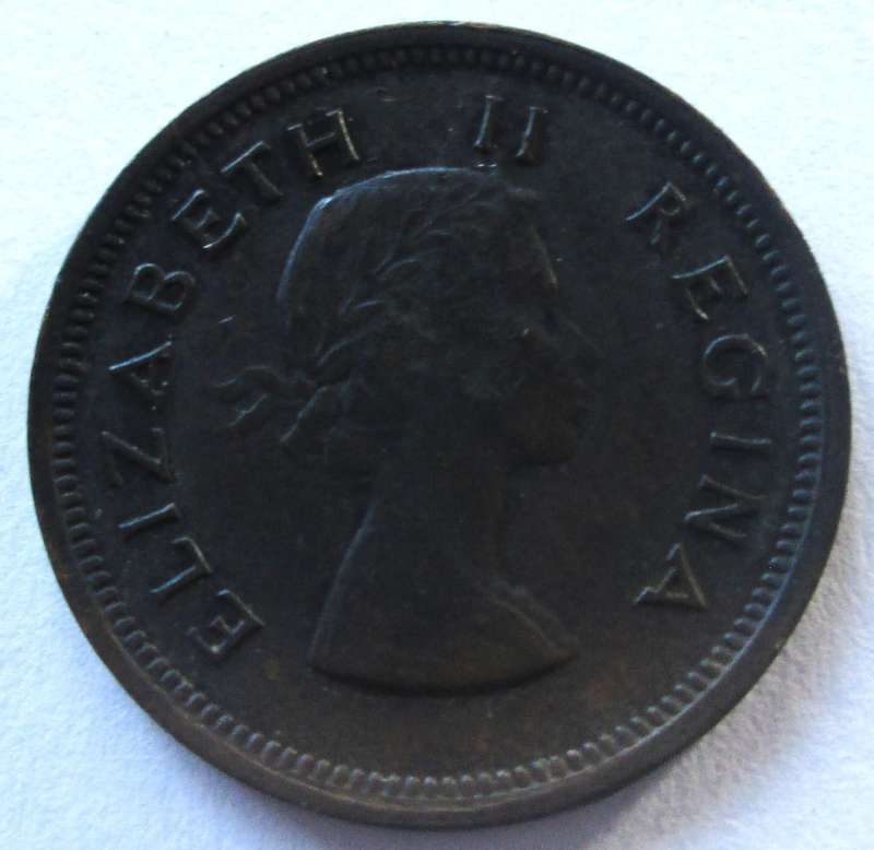 1953 Union of South Africa Quarter Penny