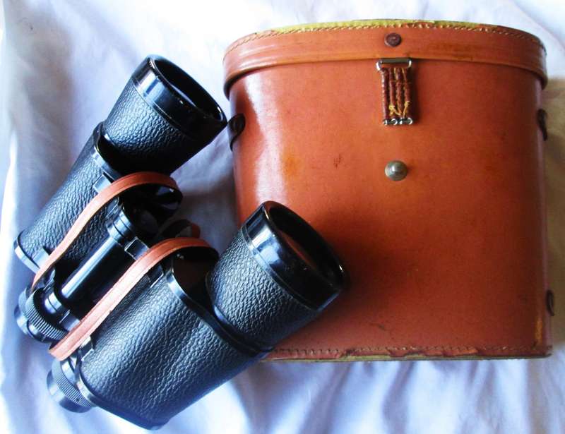 Limax Coated Optics Triple Tested No 461697 Vintage Binoculars / Case