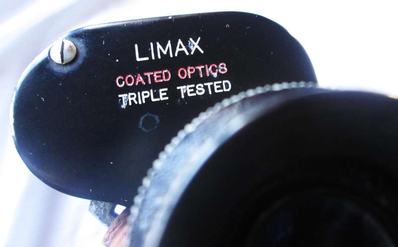 Limax Coated Optics Triple Tested No 461697 Vintage Binoculars / Case