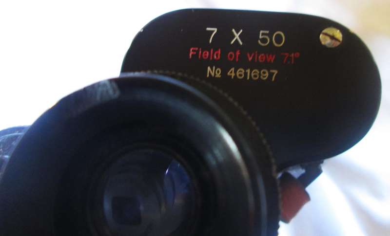 Limax Coated Optics Triple Tested No 461697 Vintage Binoculars / Case