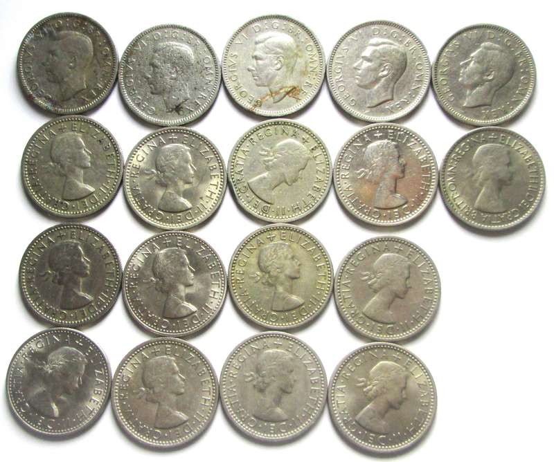 6 Pence Great Britain 1947 - 1966
