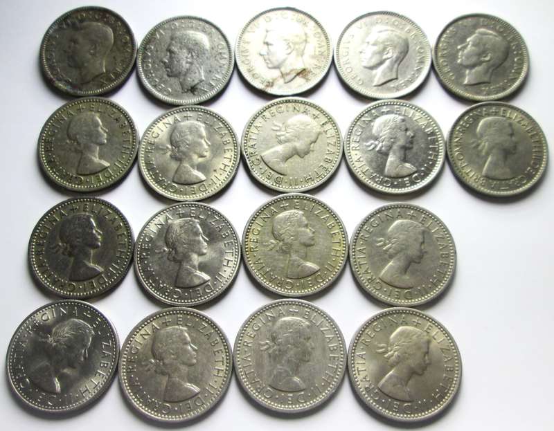 6 Pence Great Britain 1947 - 1966