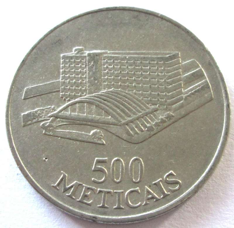 1994 Mozambique 500 Meticais